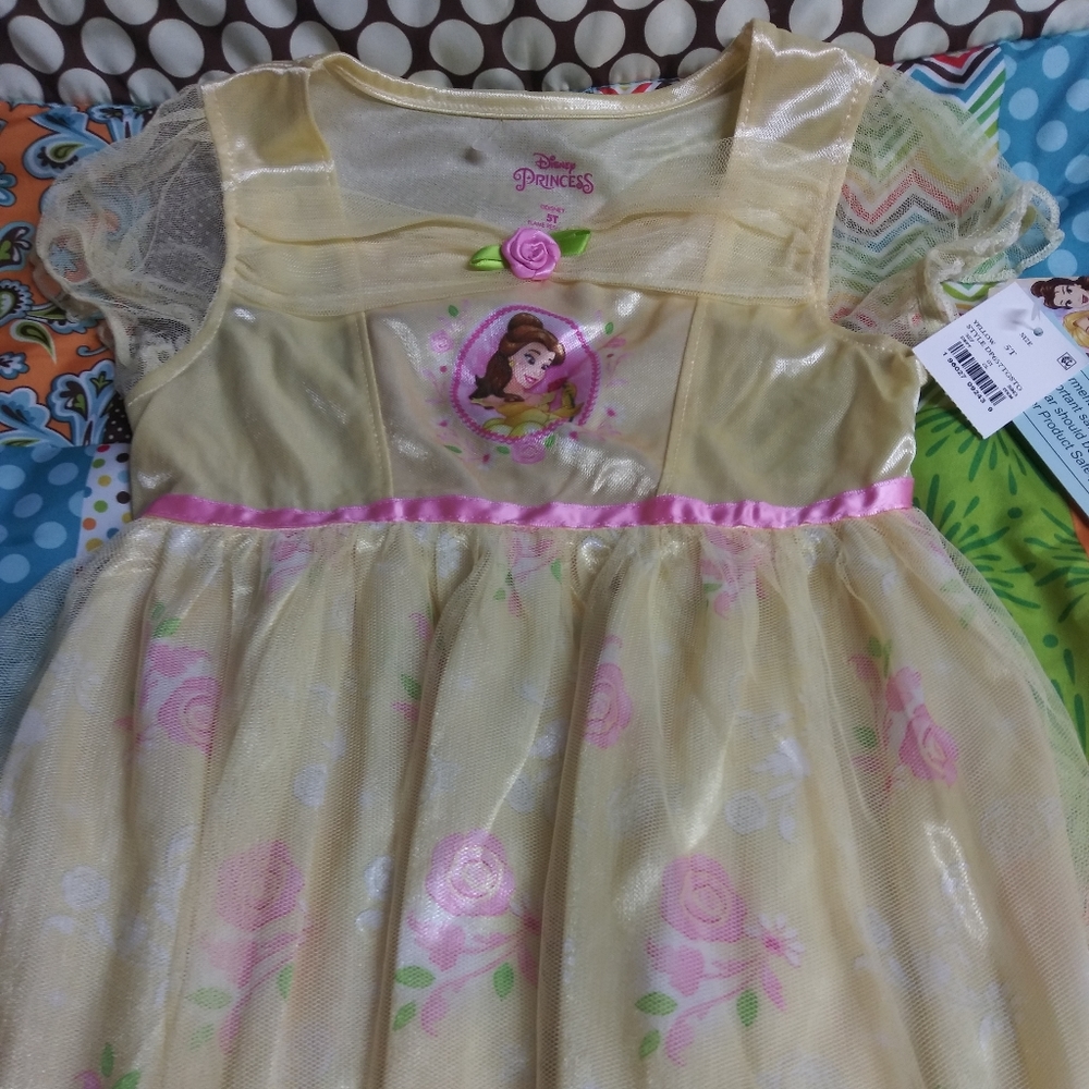 Disney Princess Belle Gown NWT